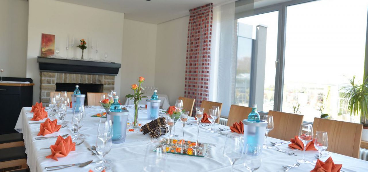 Kaminzimmer im Restaurant Stadthalle Eschwege