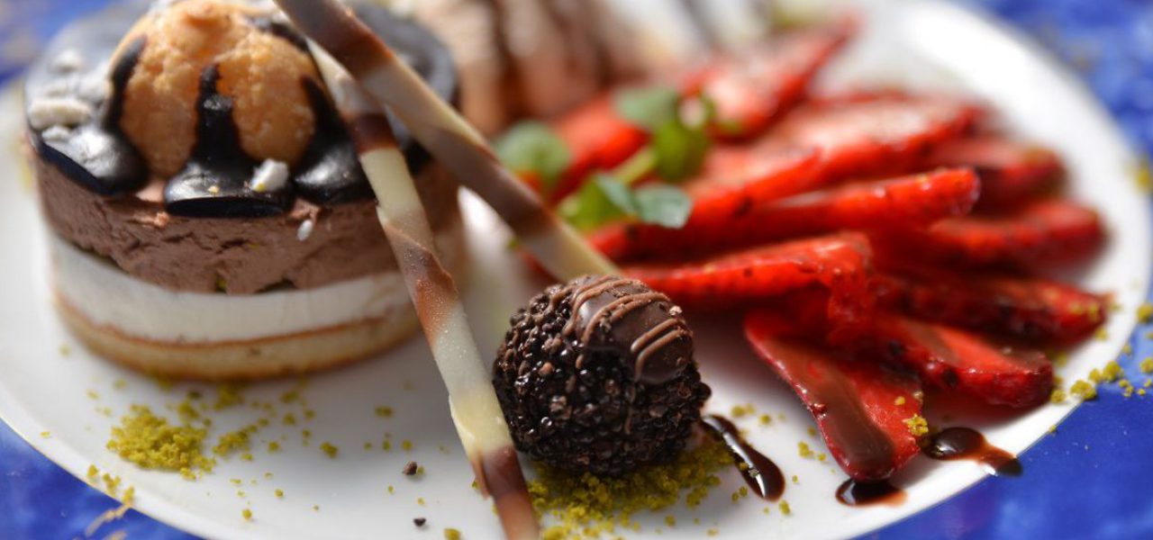 Dessert im Restaurant Stadthalle Eschwege