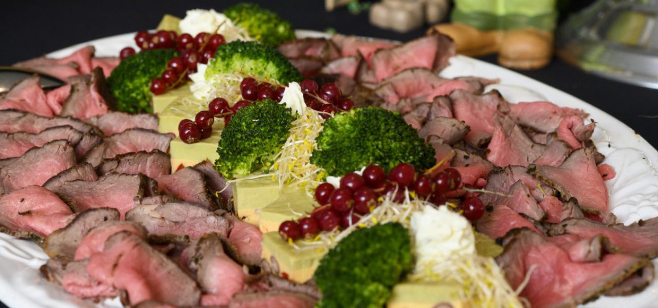 Wurstplatte im Restaurant Stadthalle Eschwege